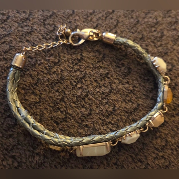 Charming Charlie Neutral Stone Bracelet - Picture 3 of 5